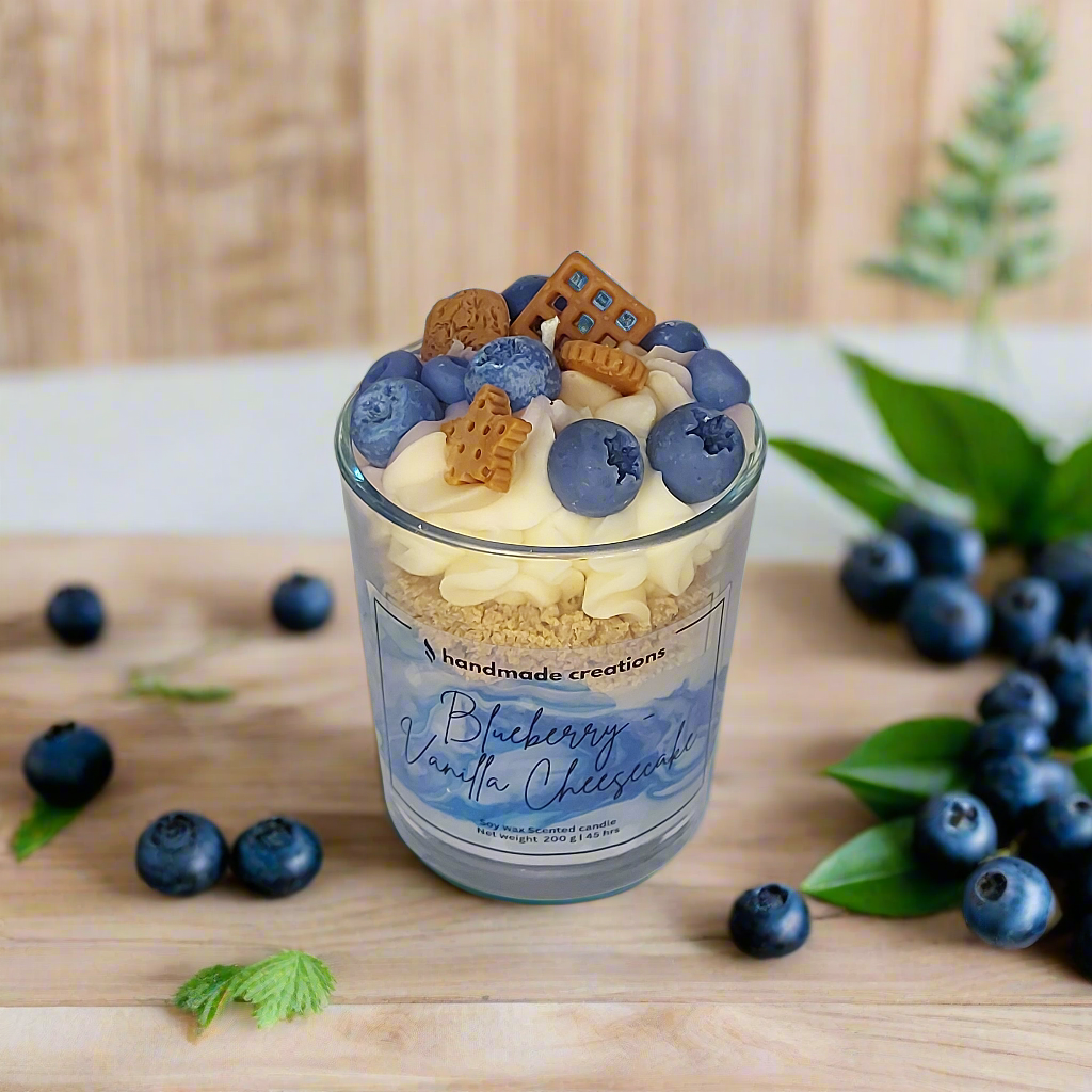 Blueberry Vanilla Cheesecake