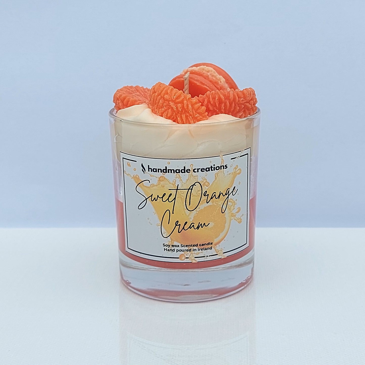Sweet Orange Cream scented candle