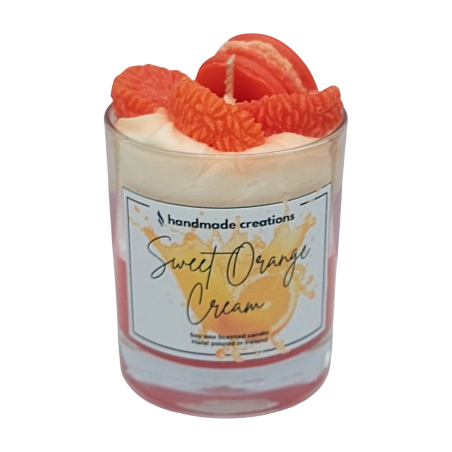 Sweet Orange Cream scented candle