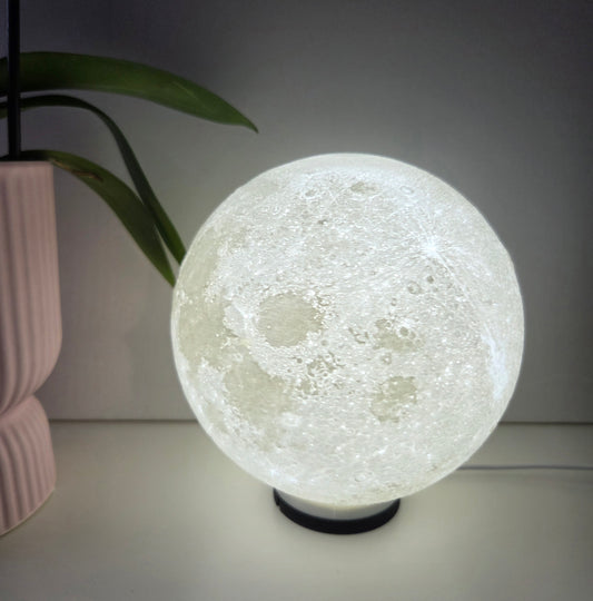 3D Printed Moon Night Lamp