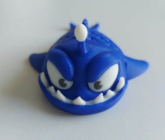 Mitch the Anglerfish - 3D Printed Wiggle Toy