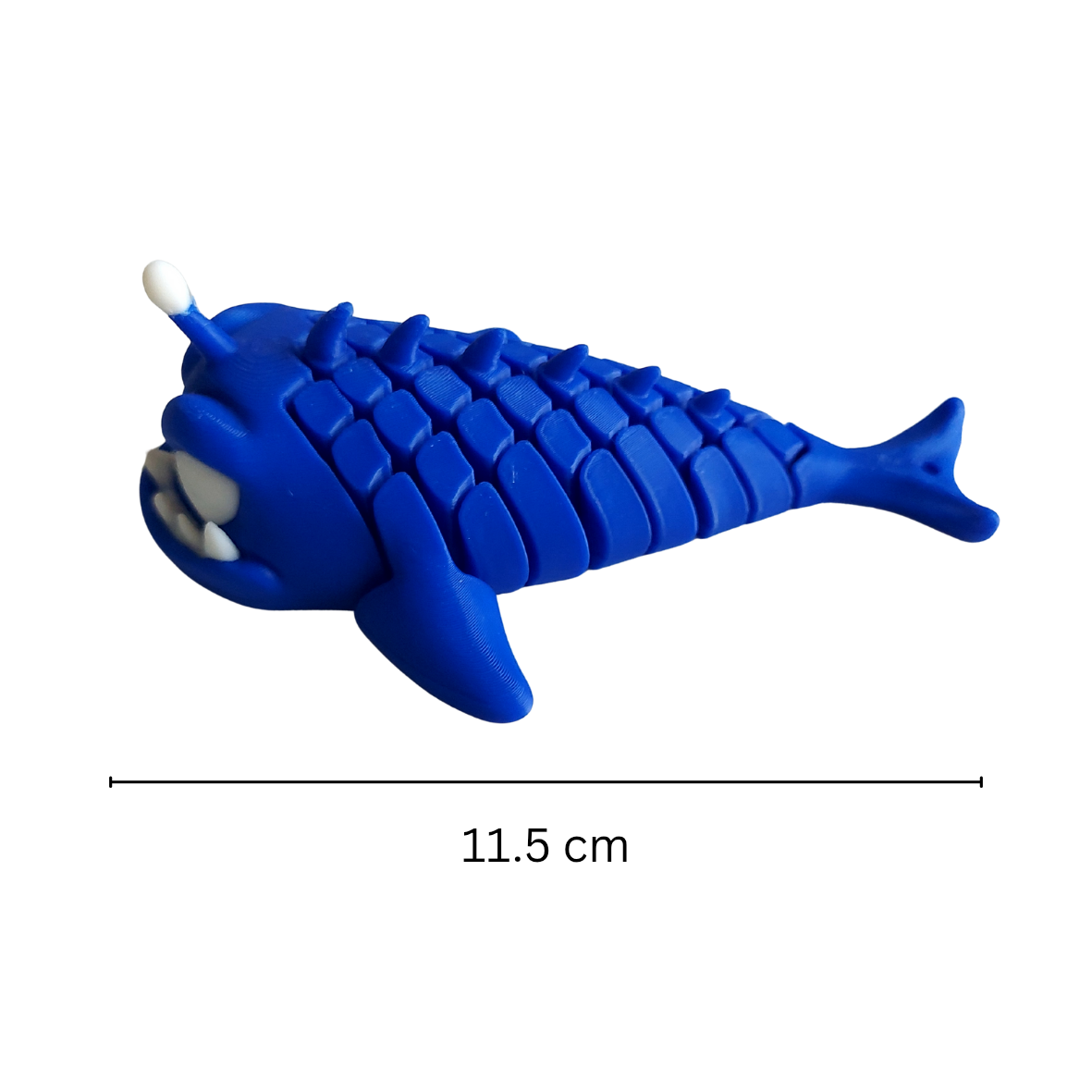 Mitch the Anglerfish - 3D Printed Wiggle Toy