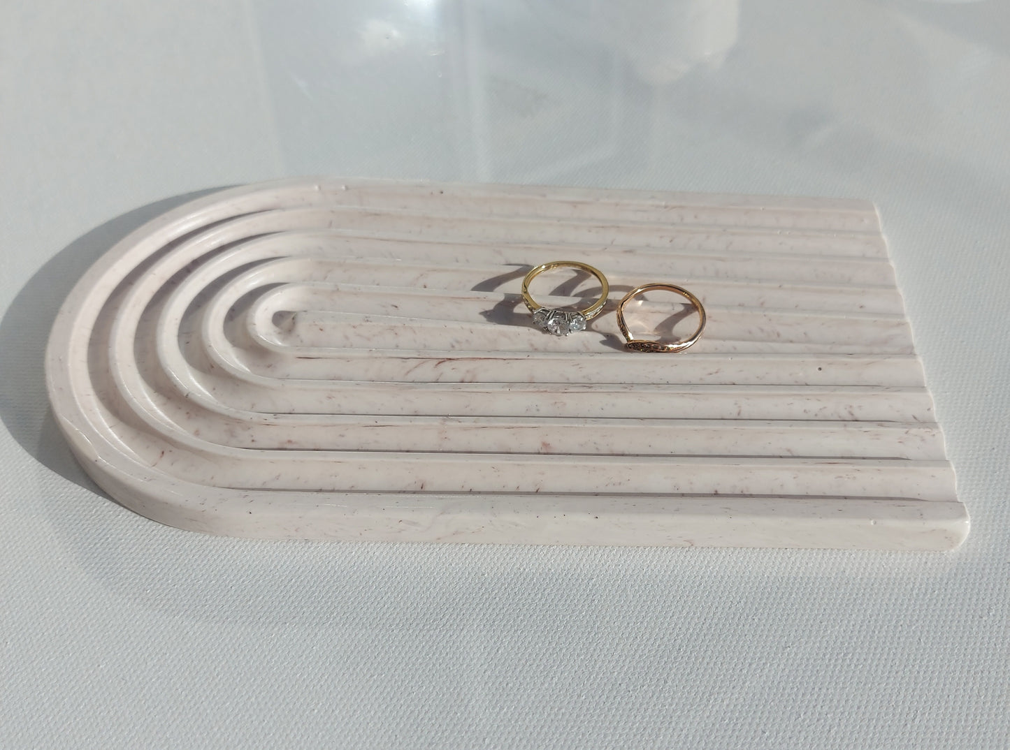 Small Arch Jewellery and Candle Display Tray