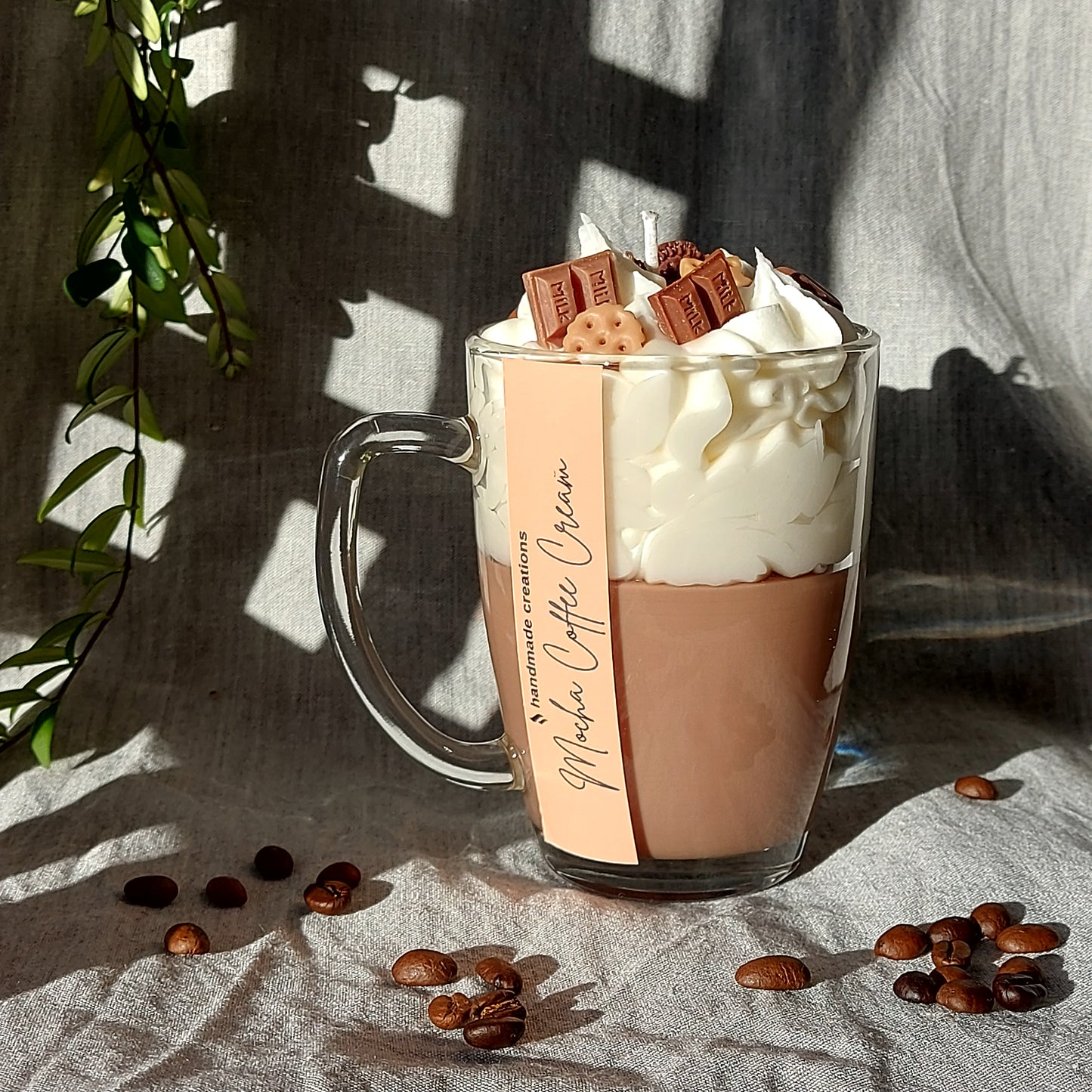 Mocha Coffee Cream Candle