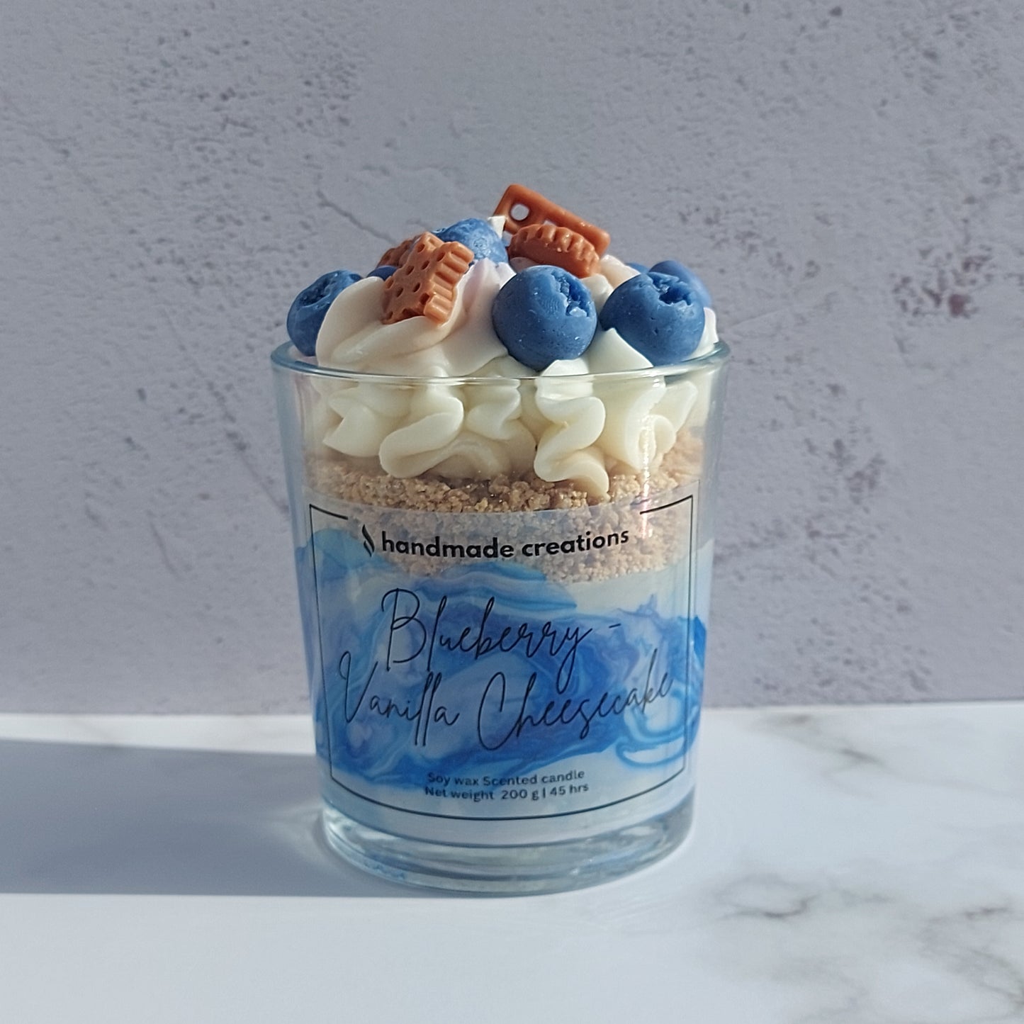 Blueberry Vanilla Cheesecake