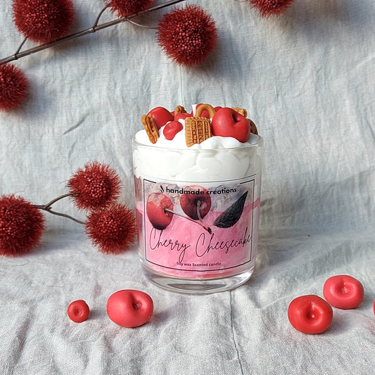 Cherry Cheesecake Scented Candle
