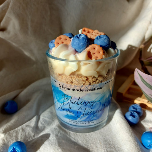 Blueberry Vanilla Cheesecake