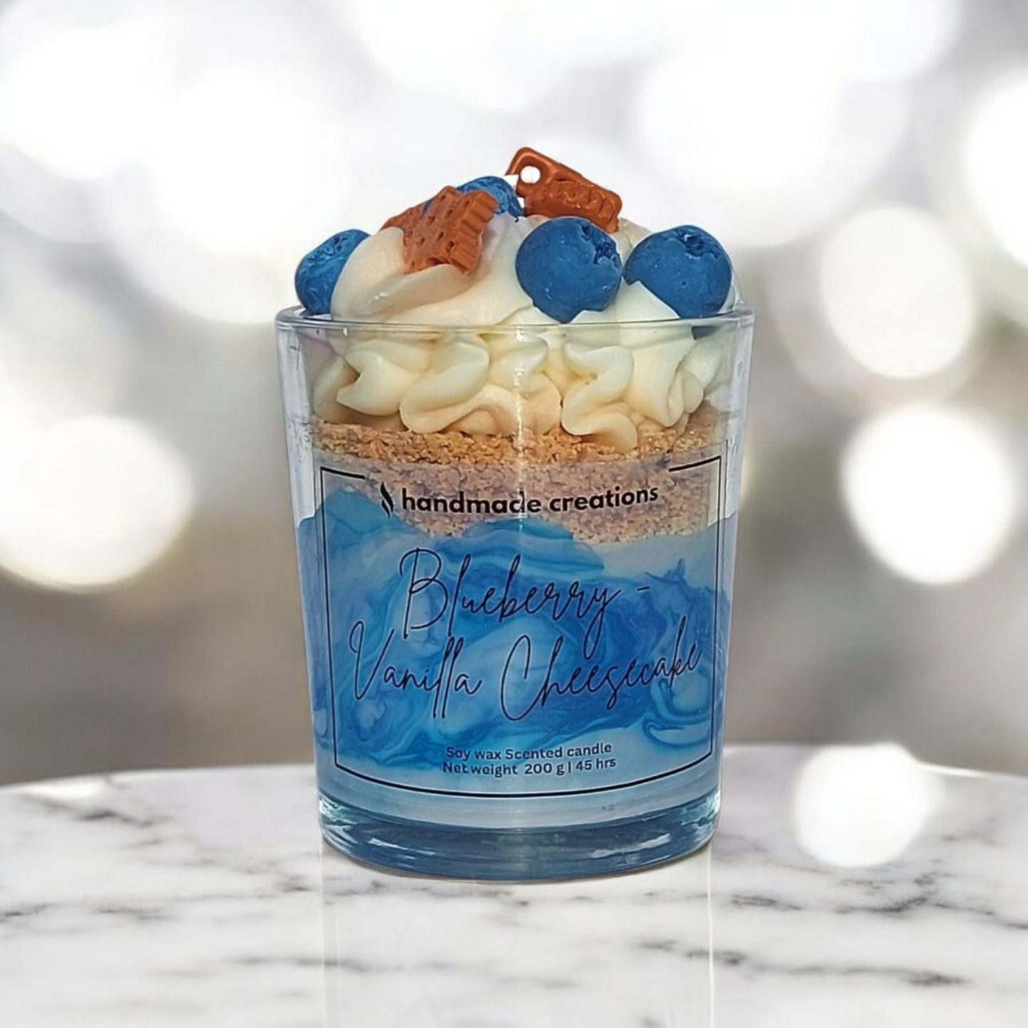 Blueberry Vanilla Cheesecake