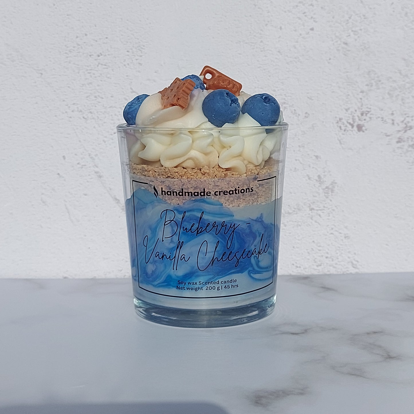 Blueberry Vanilla Cheesecake