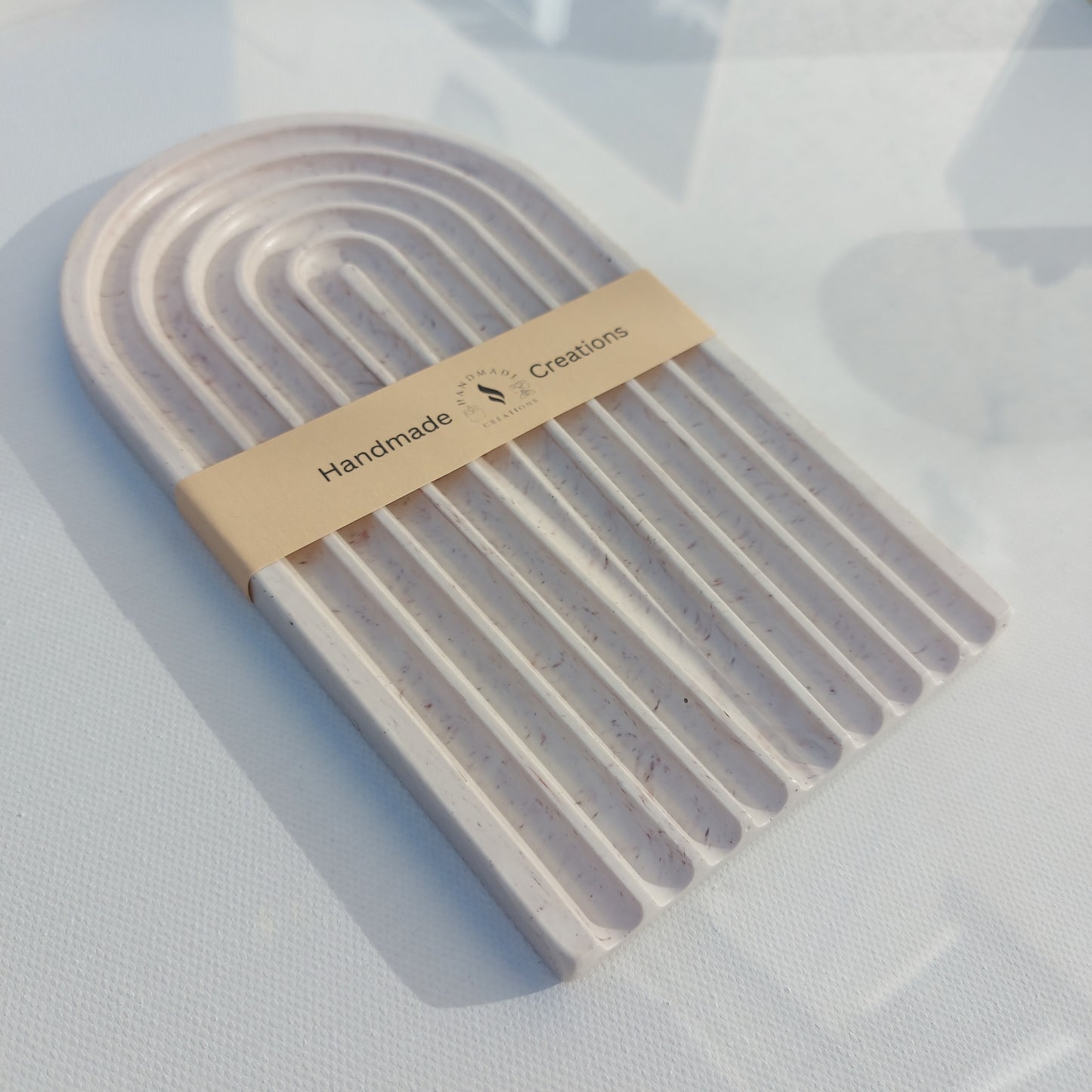 Small Arch Jewellery and Candle Display Tray