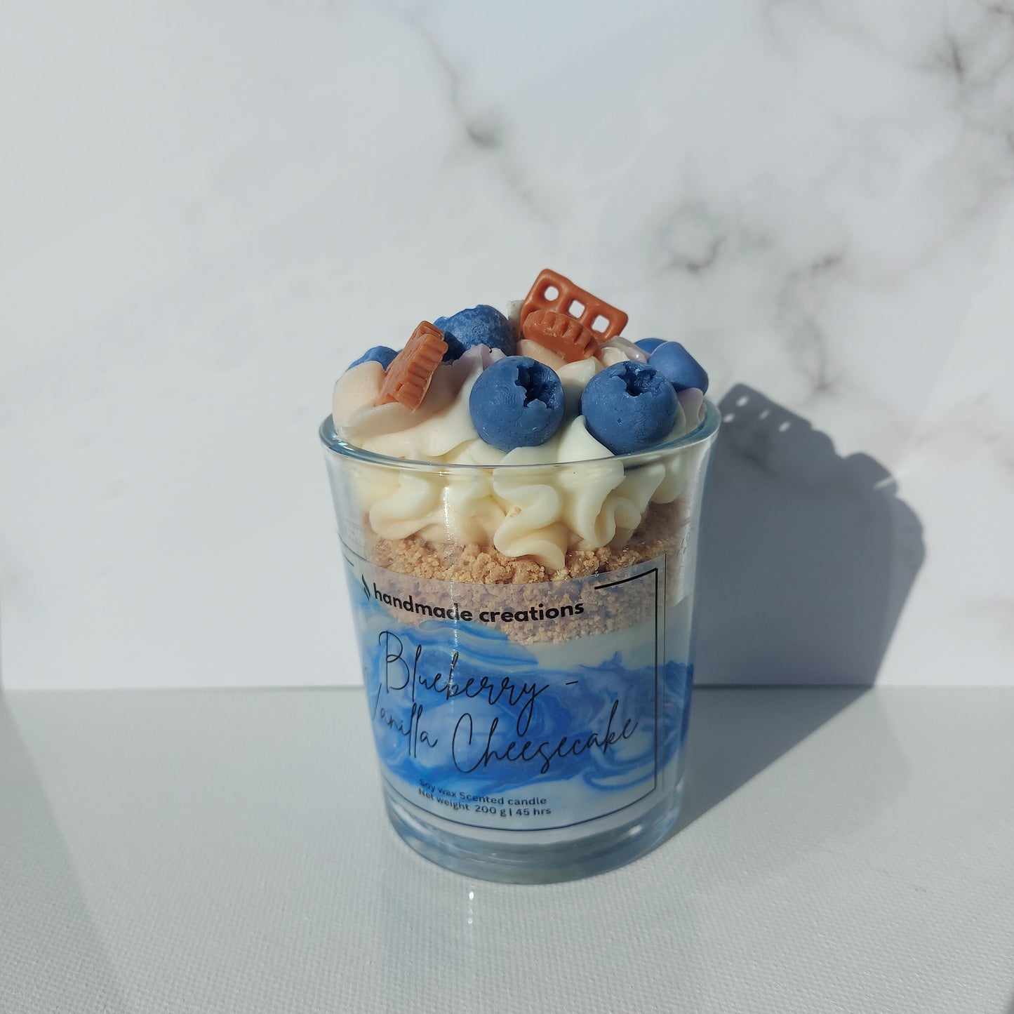 Blueberry Vanilla Cheesecake