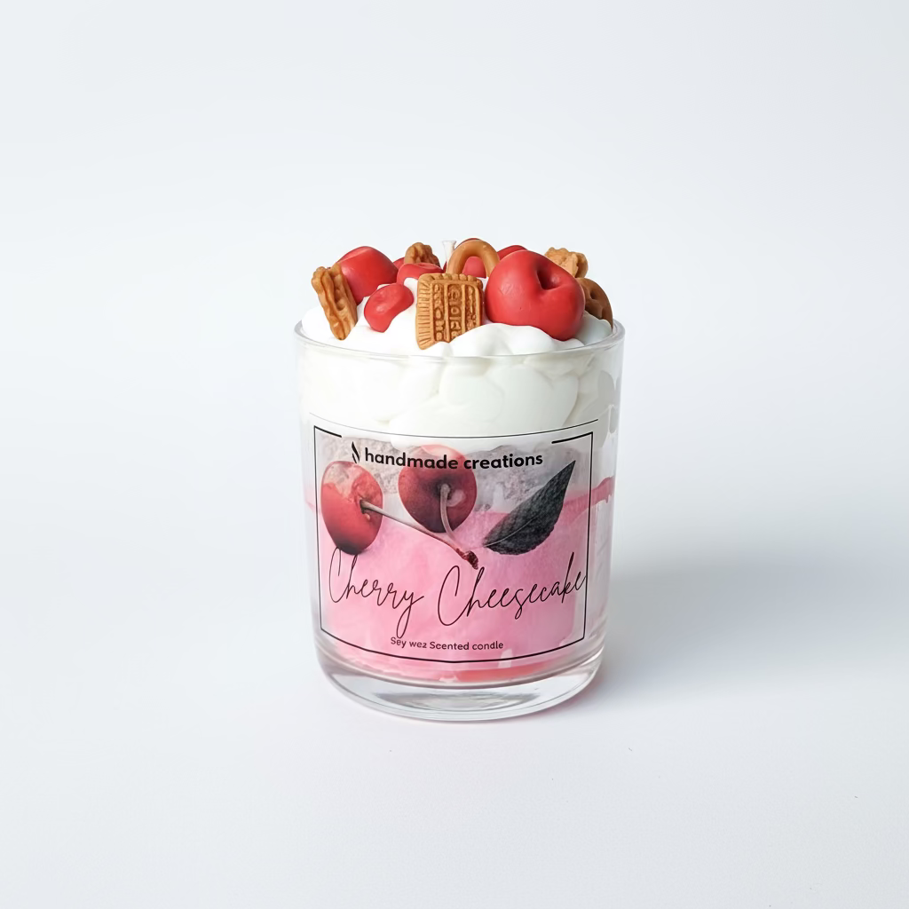 Cherry Cheesecake Scented Candle
